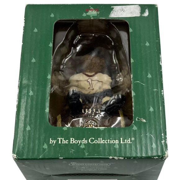 Boyds Bears 2004 Ornament Football Theme Teddy Bear Christmas Decoration - Picture 7 of 7